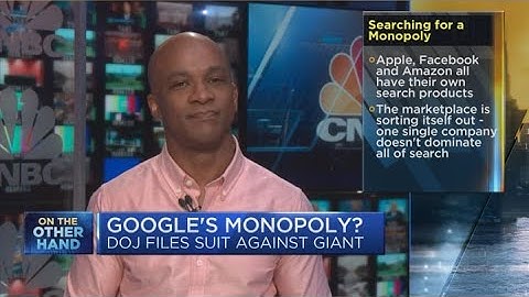 Is Google abusing its monopoly power? -Here
