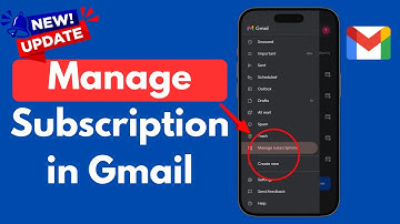 Manage subscriptions in gmail | Gmail me manage subscription kya hota hai
