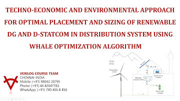 OPTIMAL PLACEMENT & SIZING OF RENEWABLE DG & D-STATCOM IN DISTRIBUTION SYSTEM USING WHALE ALGORITHM