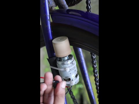 How to Make Electric Bike with 775 Motor #electricbike #shorts