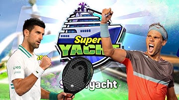 Mini Tennis 🎾 NADAL & DJOKOVIC at SUPERYACHT Gameplay Walkthrough Android & iOS #trending #gameplay