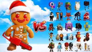 Christmas Chrees Chrees vs All New Secret Brainrot Bosses | Minecraft Mob Battle