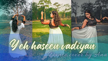 YEH HASEEN VADIYAN || ROJA || A.R RAHMAN ||DANCE COVER || BY ANAMIKA 🌸