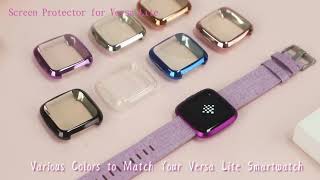 NANW Screen Protector Compatible with Fitbit Versa Lite Edition (3-Pack), All-Around Screen  Reviews screenshot 5