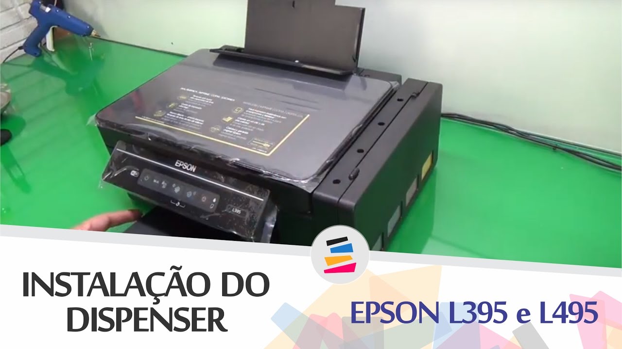 Tutorial - Instalação do Dispenser na EPSON L395, L396, L495 e Similares -  SULINK - YouTube