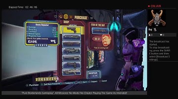 "Pure Borderlands The Pre-Sequel" All Missions (TVHM)P2)) - Gladiator - "Farming". Tedious.
