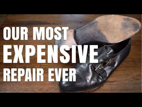 John Lobb Double Monk Straps | The Most Expensive Restoration We've Ever Done?