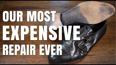 John Lobb Double Monk Straps | The Most Expensive Restoration We've Ever Done?