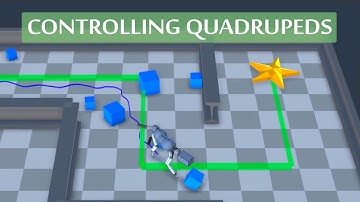 This AI Controls Virtual Quadrupeds! 🐕