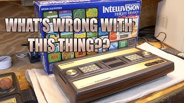 Bandai Intellivision diagnosis and major repair