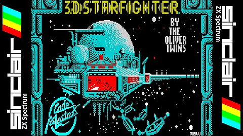 3D STARFIGHTER (1988) Walkthrough, ZX Spectrum
