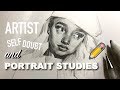 Portrait Studies Walk-Through✏️+Dealing w/Crippling Self-Doubt!