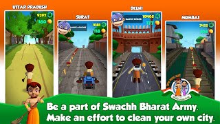 Chota bheem Runner | Swachh Bharat Android Game - Game Challenge screenshot 3