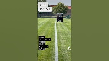 GPS painting with Traqnology is fast, accurate, and produces the highest quality lines.