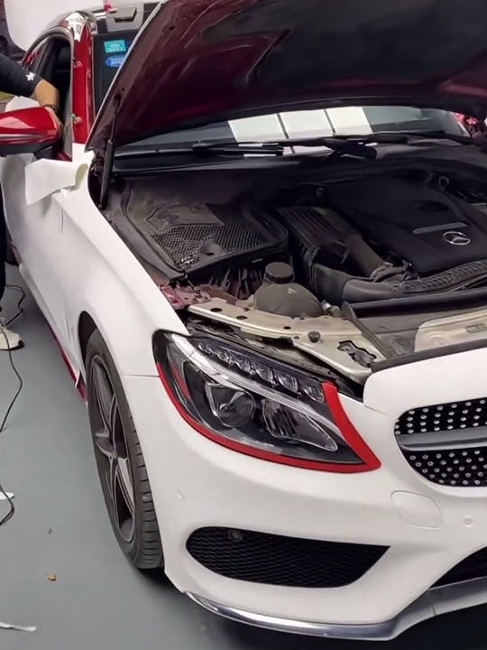 CAXVINYL Factory Direct HD PET Liner Flat Matte White Car Wrap