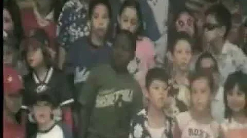 Reggie Neal and his school friends 2009