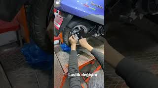 Motolux Ceo 110 Lastik Değişim Tayfun Motor Ankara