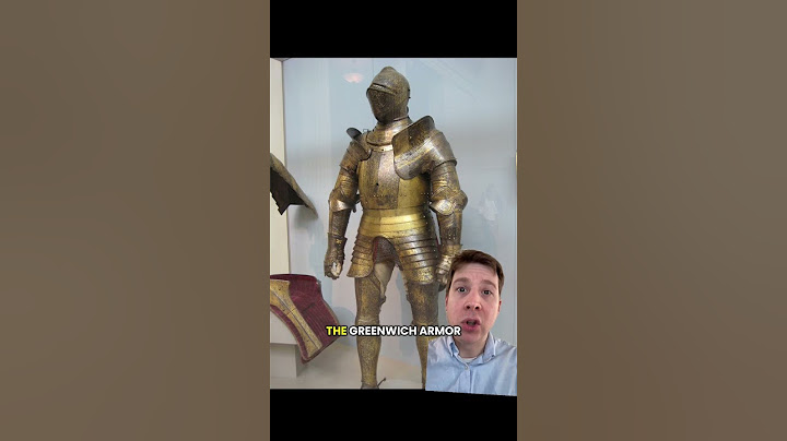 The Best “Knight Armour” Is Not Medieval