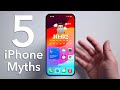 Busting 5 common iphone myths did you know all these