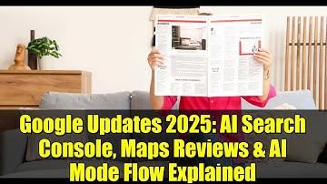 Google Updates 2025: AI Search Console, Maps Reviews & AI Mode Flow Explained