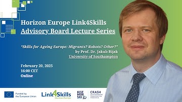 L4S Webinar 1: “Skills for Ageing Europe: Migrants? Robots? Other?” – Prof. Jakub Bijak