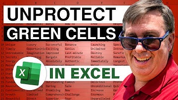 Excel - Unlocking Green Cells in Excel: Protect Your Worksheet with VBA - Episode 593