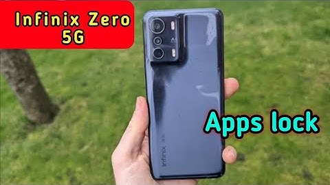 Infinix  Zero 5G app lock, Infinix  Zero 5G app lock setting, Infinix  Zero 5G me app lock kaise