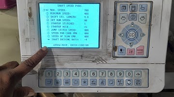 Great Embroidery machine monitor setting #settingkaisekare @ktrahulyadav