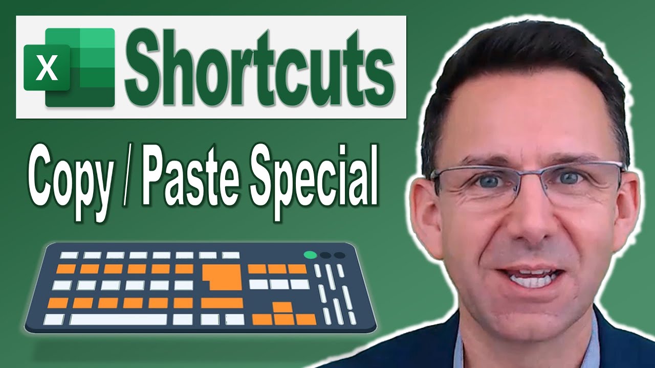 create keyboard shortcut for paste special