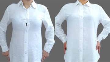 No Master Will Show You How to Enlarge a Shirt Without Adding Even a Bit of Extra Fabric ✨️👌