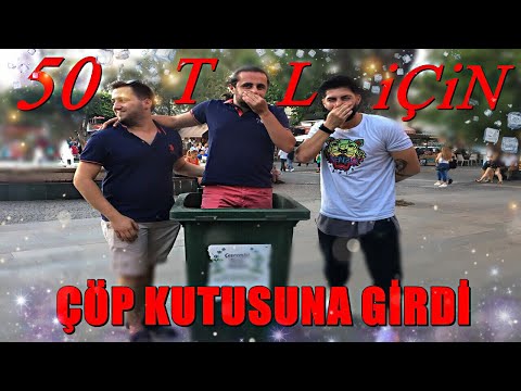 GÖREVİ YAP , PARAYI KAZAN #4 | SOKAKTA PARA DAĞITMAK | 100 TL İÇİN KAŞININ YARISINI KAZIDI !! |