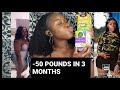 LOSE 50 POUNDS IN 3 MONTHS/WEIGHTLOSS TIPS