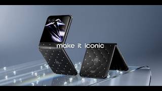 motorola razr 70 with Crystals by Swarovski®: A brilliant statement