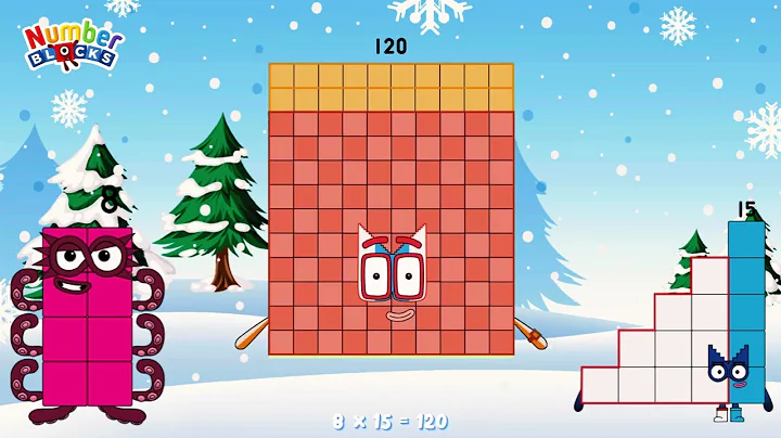 NUMBERBLOCKS 15 TIMES TABLE | MULTIPLICATION TABLE | LEARN TO COUNT | @ColorArt_id #learntocount