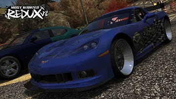 Fisher Road lap knockout - NFS Most Wanted Redux V3