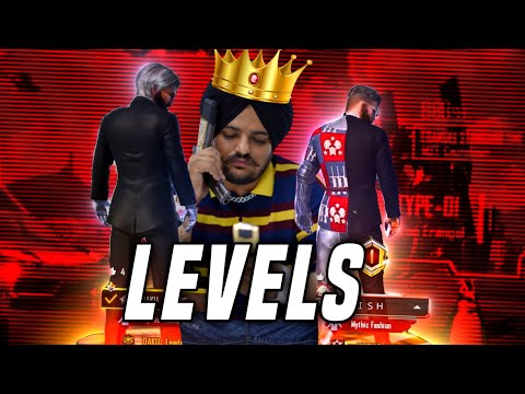 Levels - 🥺 Sidhu Moosewala 👑 | @AceVish21 | Lobby Video By Daku Gaming