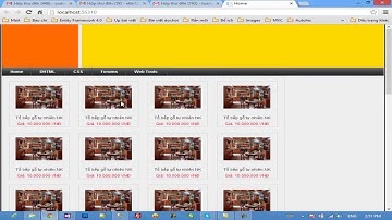 MVC4 - Ngoton.com - Bài 6: Kết nối database, hiển thị dữ liệu lên trang chủ