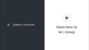 Lønkørsel i Zenegy