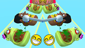 Teeth Runner New Gameplay - All Levels - Android IOS Gameplay - Levels (4-6).