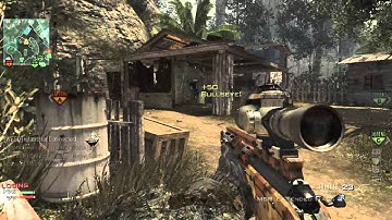 MW3- Random throwing knife!