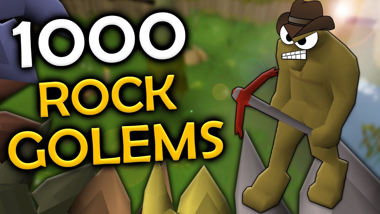 Loot From 1,000 Rock Golems