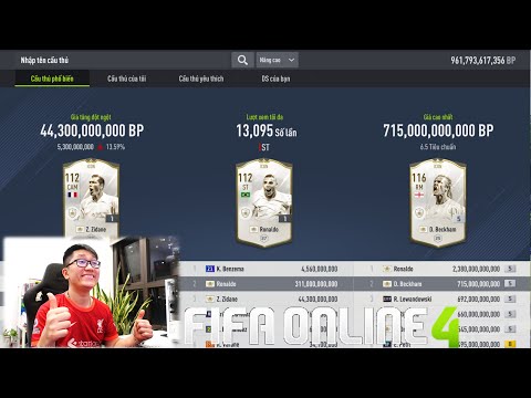 FIFA ONLINE 4: ĐI CHỢ XÂY TEAM NGON BỔ RẺ MAX PING, KÈO PHÁ ACC - ĐẬP THẺ TIẾP THEO BY ILF