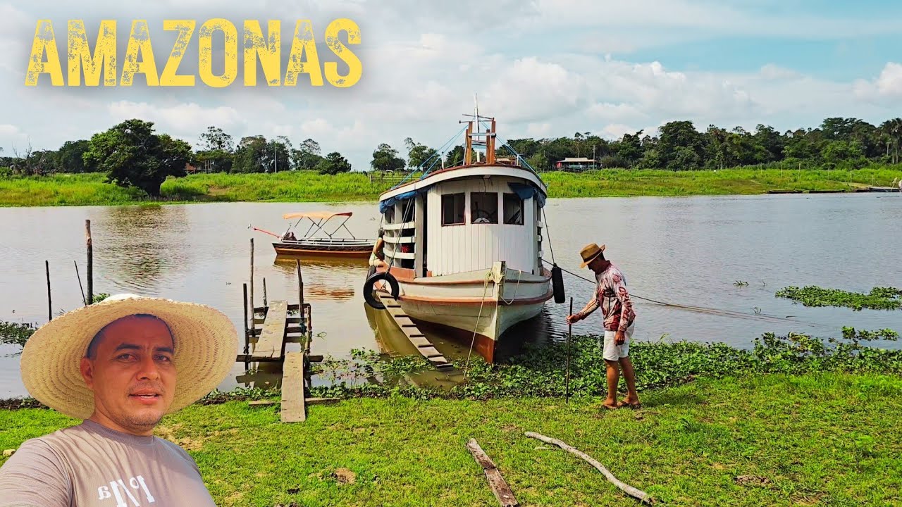 COMO É VIAJAR DE BARCO 36 HORAS PELO AMAZÔNAS de Manaus a minha Comunidade Sapucaia Conceição 