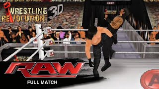 Full Match - Roman Reigns Vs. Seth Rollins Raw, Dec. 29, 2014 Wrestling Revolution 3D