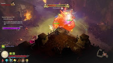 D3 hardcore monk LoN thorns grift 49