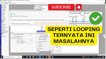 Internet Down Seperti Looping , Ada Server Lain di Jaringan LOkal