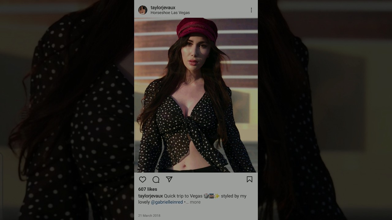 Video - Taylor Jevaux Instagram taylor jevaux income taylor jevaux