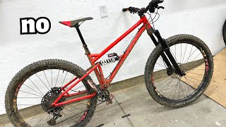 Should you build a MTB from scratch?