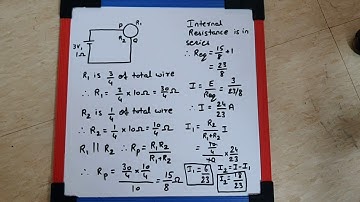 A wire of 10ohm is bent to form a circle, P and Q are the points on the circumference of the circle