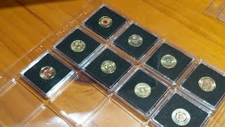 Renniks Coin Display Binder & Capsules